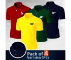 Pack of 4 Polo T-shirts TP-05